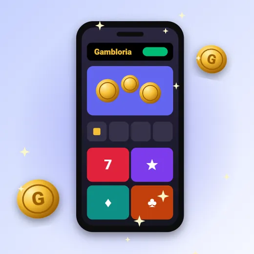 Gambloria casino online w telefonie – smartfon z lobby i kafelkami gier